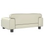 Sofá para niños de cuero sintético crema 70x45x30 cm by , Baby and Toddler Furniture - Ref: Foro24-3196301, Price: 91,61 €, D...