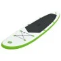Green and white inflatable paddle surf board set by vidaXL, Paddleboards - Ref: Foro24-92734, Price: 197,87 €, Discount: %