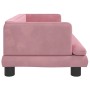 Sofá para niños de terciopelo rosa 80x45x30 cm by , Baby and Toddler Furniture - Ref: Foro24-3196308, Price: 69,24 €, Discoun...
