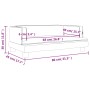Sofá para niños de terciopelo rosa 80x45x30 cm by , Baby and Toddler Furniture - Ref: Foro24-3196308, Price: 69,24 €, Discoun...