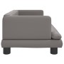 Sofá para niños de cuero sintético gris 80x45x30 cm von , Baby- und Kleinkindmöbel - Ref: Foro24-3196315, Preis: 70,59 €, Rab...