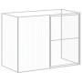 Caseta perros con corral acero galvanizado gris 214x457x181 cm von , Hundehütten - Ref: Foro24-3189120, Preis: 538,16 €, Raba...