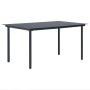 Set de comedor de jardín de 7 piezas PVC ratán negro de , Conjuntos de jardín - Ref: Foro24-3060098, Precio: 595,83 €, Descue...