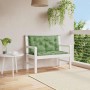 Cojines banco jardín 2 uds tela estampado de hojas 100x50x7 cm von , Kissen für Stühle und Sofas - Ref: Foro24-361675, Preis:...