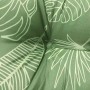 Cojines banco jardín 2 uds tela estampado de hojas 100x50x7 cm von , Kissen für Stühle und Sofas - Ref: Foro24-361675, Preis:...