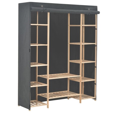 Armario de tela gris 135x40x170 cm von , Kleiderschränke - Ref: Foro24-248197, Preis: 164,11 €, Rabatt: %