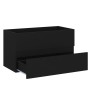 Juego de muebles de baño 2 pzas madera contrachapada negro de vidaXL, Muebles de baño - Ref: Foro24-804882, Precio: 67,41 €, ...