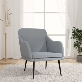 Sillón de tela gris claro 63x76x80 cm von , Sessel - Ref: Foro24-351474, Preis: 100,62 €, Rabatt: %