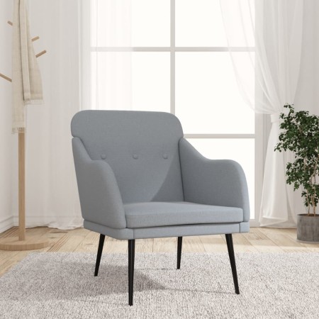 Sillón de tela gris claro 63x76x80 cm von , Sessel - Ref: Foro24-351474, Preis: 100,62 €, Rabatt: %