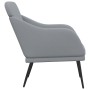 Sillón de tela gris claro 63x76x80 cm von , Sessel - Ref: Foro24-351474, Preis: 100,62 €, Rabatt: %