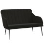 Banco de terciopelo negro 110x76x80 cm de , Bancos - Ref: Foro24-351469, Precio: 144,64 €, Descuento: %