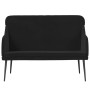 Banco de terciopelo negro 110x76x80 cm de , Bancos - Ref: Foro24-351469, Precio: 144,64 €, Descuento: %