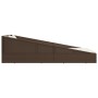 Tumbona cama de jardín ratán sintético marrón 110x200 cm von , Betten im Freien - Ref: Foro24-42666, Preis: 302,09 €, Rabatt: %
