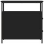 Mesita de noche madera de ingeniería negro 30x60x60 cm by , Nightstands - Ref: Foro24-826063, Price: 64,80 €, Discount: %