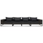 Set de sofás de jardín con cojines 4 pzas ratán sintético gris by , Outdoor sofas - Ref: Foro24-49530, Price: 658,39 €, Disco...