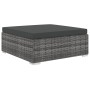 Set de muebles de jardín 4 pzas y cojines ratán sintético gris von , Gartensets - Ref: Foro24-46779, Preis: 368,01 €, Rabatt: %