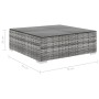Set de muebles de jardín 4 pzas y cojines ratán sintético gris von , Gartensets - Ref: Foro24-46779, Preis: 368,01 €, Rabatt: %
