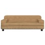 Cama para perros de terciopelo marrón 90x53x30 cm von , Betten für Hunde - Ref: Foro24-171873, Preis: 91,39 €, Rabatt: %