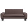 Cama para perros de cuero sintético marrón 70x45x30 cm by , Beds for dogs - Ref: Foro24-171865, Price: 71,11 €, Discount: %