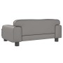 Cama para perros de cuero sintético gris 70x45x30 cm de , Camas para perros - Ref: Foro24-171892, Precio: 85,60 €, Descuento: %