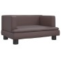Cama para perros de cuero sintético marrón 60x40x30 cm von , Betten für Hunde - Ref: Foro24-171915, Preis: 70,49 €, Rabatt: %