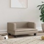 Cama para perros de cuero sintético color capuchino 60x40x30 cm von , Betten für Hunde - Ref: Foro24-171917, Preis: 69,84 €, ...