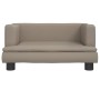 Cama para perros de cuero sintético color capuchino 60x40x30 cm von , Betten für Hunde - Ref: Foro24-171917, Preis: 69,84 €, ...