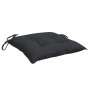 Cojines de silla de jardín 4 uds tela Oxford negro 50x50x7 cm by , Cushions for chairs and sofas - Ref: Foro24-314918, Price:...