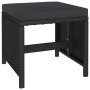 Set comedor de jardín 6 piezas y cojines ratán sintético negro de , Conjuntos de jardín - Ref: Foro24-315988, Precio: 384,19 ...