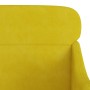Sillón de terciopelo amarillo 63x76x80 cm by , Armchairs - Ref: Foro24-351441, Price: 93,62 €, Discount: %
