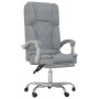 Silla de oficina reclinable con masaje de tela gris claro von , Bürostühle - Ref: Foro24-349685, Preis: 134,75 €, Rabatt: %