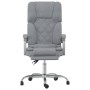 Silla de oficina reclinable con masaje de tela gris claro von , Bürostühle - Ref: Foro24-349685, Preis: 134,75 €, Rabatt: %