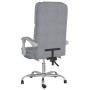 Silla de oficina reclinable con masaje de tela gris claro von , Bürostühle - Ref: Foro24-349685, Preis: 134,75 €, Rabatt: %