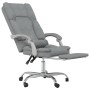 Silla de oficina reclinable con masaje de tela gris claro von , Bürostühle - Ref: Foro24-349685, Preis: 134,75 €, Rabatt: %