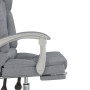 Silla de oficina reclinable con masaje de tela gris claro von , Bürostühle - Ref: Foro24-349685, Preis: 134,75 €, Rabatt: %
