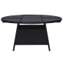 Set comedor de jardín 9 piezas y cojines ratán sintético negro by , Garden sets - Ref: Foro24-43924, Price: 804,92 €, Discoun...