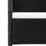 Set comedor de jardín 9 piezas y cojines ratán sintético negro by , Garden sets - Ref: Foro24-43924, Price: 804,92 €, Discoun...
