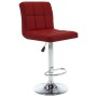 Taburetes de cocina 2 unidades cuero sintético color vino tinto by , Kitchen stools - Ref: Foro24-323639, Price: 135,47 €, Di...