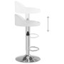 Taburetes de cocina 2 unidades cuero sintético blanco by , Kitchen stools - Ref: Foro24-333555, Price: 113,82 €, Discount: %