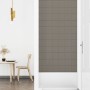 Paneles de pared 12 uds terciopelo gris claro 90x15 cm 1,62 m² de , Recubrimiento de paredes - Ref: Foro24-344105, Precio: 53...