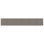 Paneles de pared 12 uds terciopelo gris claro 90x15 cm 1,62 m² de , Recubrimiento de paredes - Ref: Foro24-344105, Precio: 53...