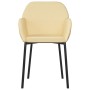 Sillas de comedor 2 unidades terciopelo crema by , dining chairs - Ref: Foro24-344710, Price: 88,94 €, Discount: %