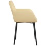 Sillas de comedor 2 unidades terciopelo crema by , dining chairs - Ref: Foro24-344710, Price: 88,94 €, Discount: %
