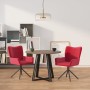Sillas de comedor giratorias 2 unidades terciopelo rojo tinto von , Essstühle - Ref: Foro24-344814, Preis: 155,99 €, Rabatt: %