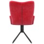 Sillas de comedor giratorias 2 unidades terciopelo rojo tinto von , Essstühle - Ref: Foro24-344814, Preis: 155,99 €, Rabatt: %