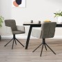 Sillas de comedor giratorias 2 uds de terciopelo gris claro von , Essstühle - Ref: Foro24-344790, Preis: 168,38 €, Rabatt: %