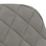 Sillas de comedor giratorias 2 uds de terciopelo gris claro von , Essstühle - Ref: Foro24-344790, Preis: 168,38 €, Rabatt: %