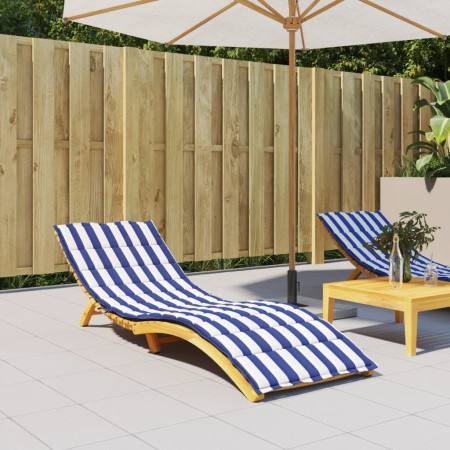 Cojín de tumbona tela Oxford a rayas azul y blanco von , Kissen für Stühle und Sofas - Ref: Foro24-361443, Preis: 47,77 €, Ra...