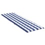Cojín de tumbona tela Oxford a rayas azul y blanco von , Kissen für Stühle und Sofas - Ref: Foro24-361443, Preis: 47,77 €, Ra...