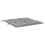 Cojín de banco de jardín tela Oxford gris 100x(50+50)x7cm von , Kissen für Stühle und Sofas - Ref: Foro24-314993, Preis: 36,1...